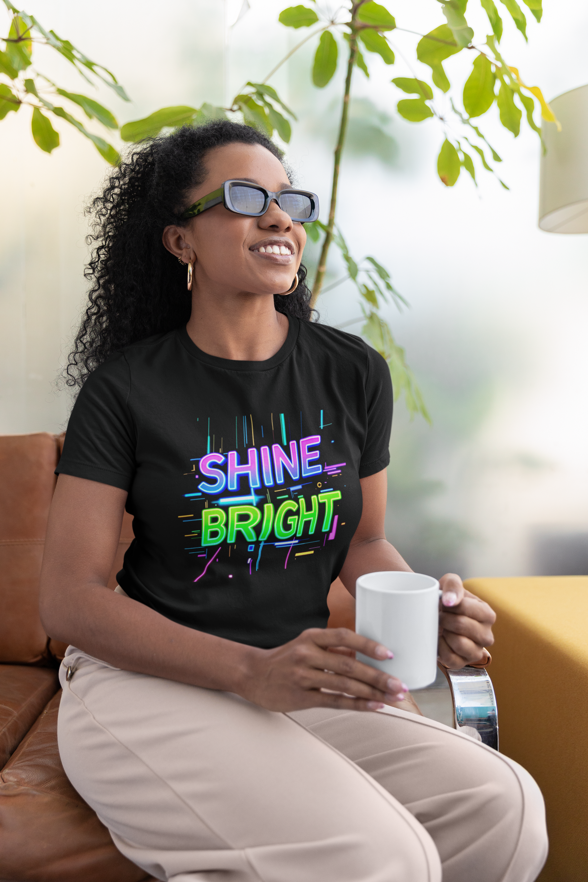 SHINE BRIGHT Short-Sleeve Unisex T-Shirt