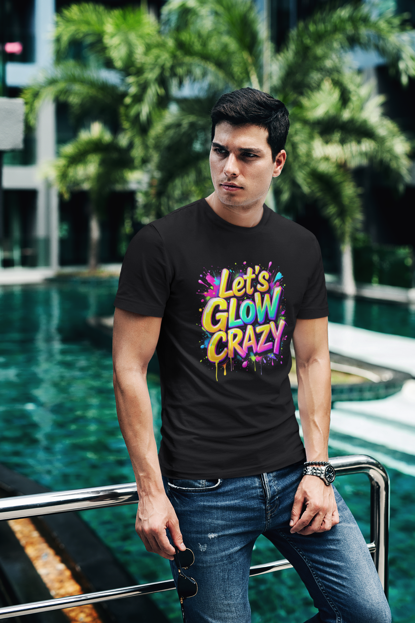 Let's GLOW CRAZY Unisex classic tee