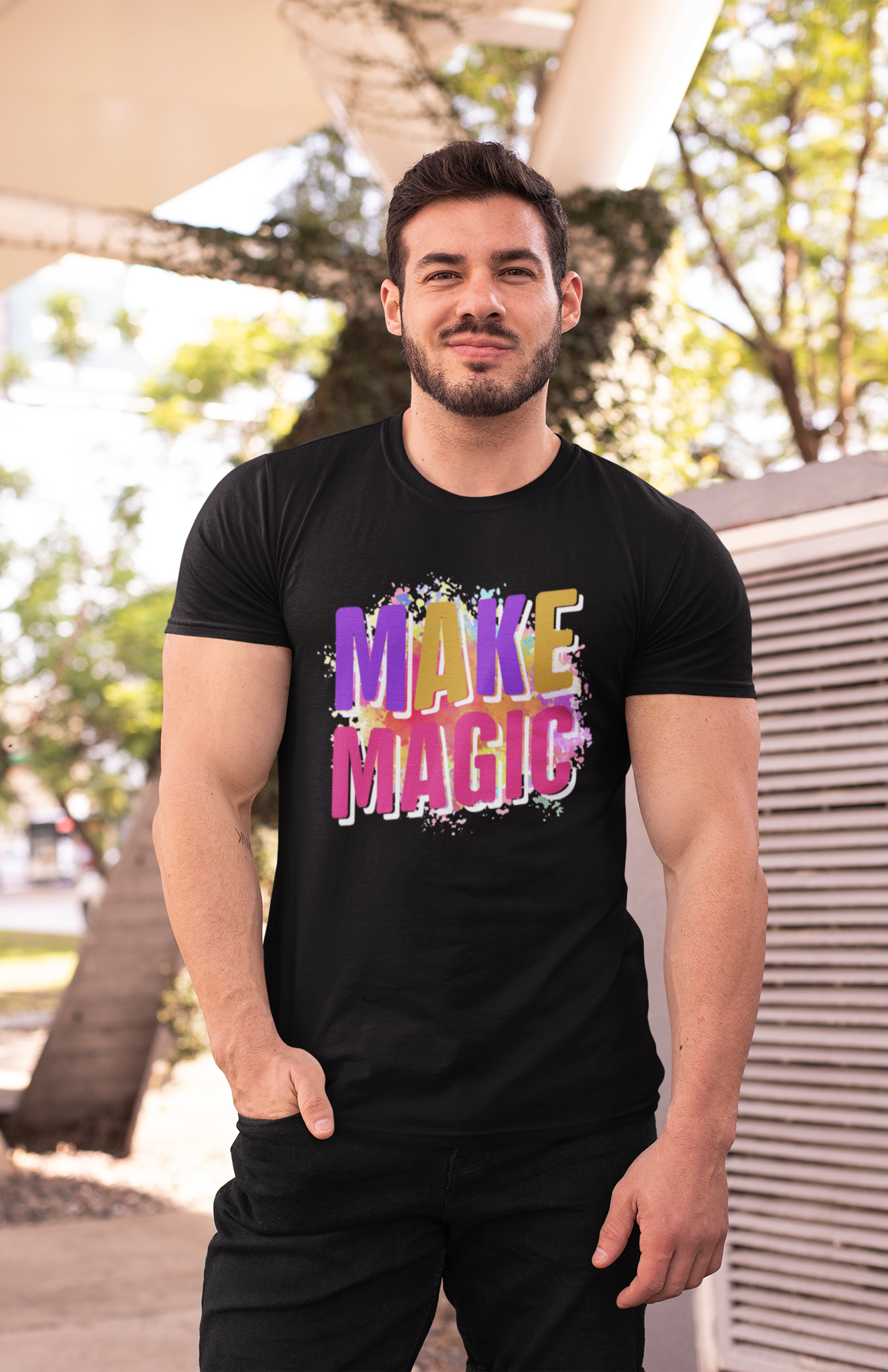 MAKE MAGIC Short-Sleeve Unisex T-Shirt