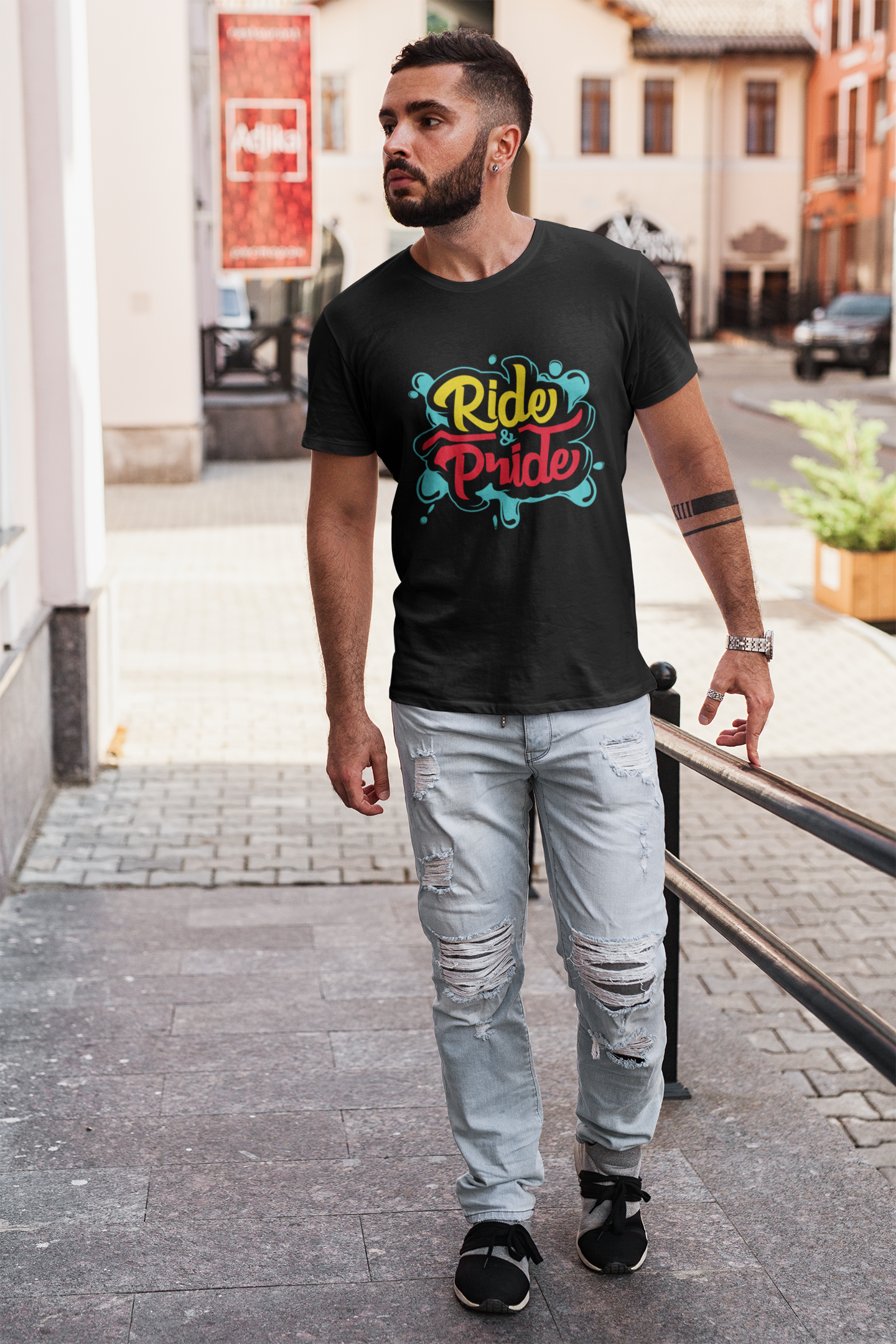 Ride & Pride Short-Sleeve Unisex T-Shirt