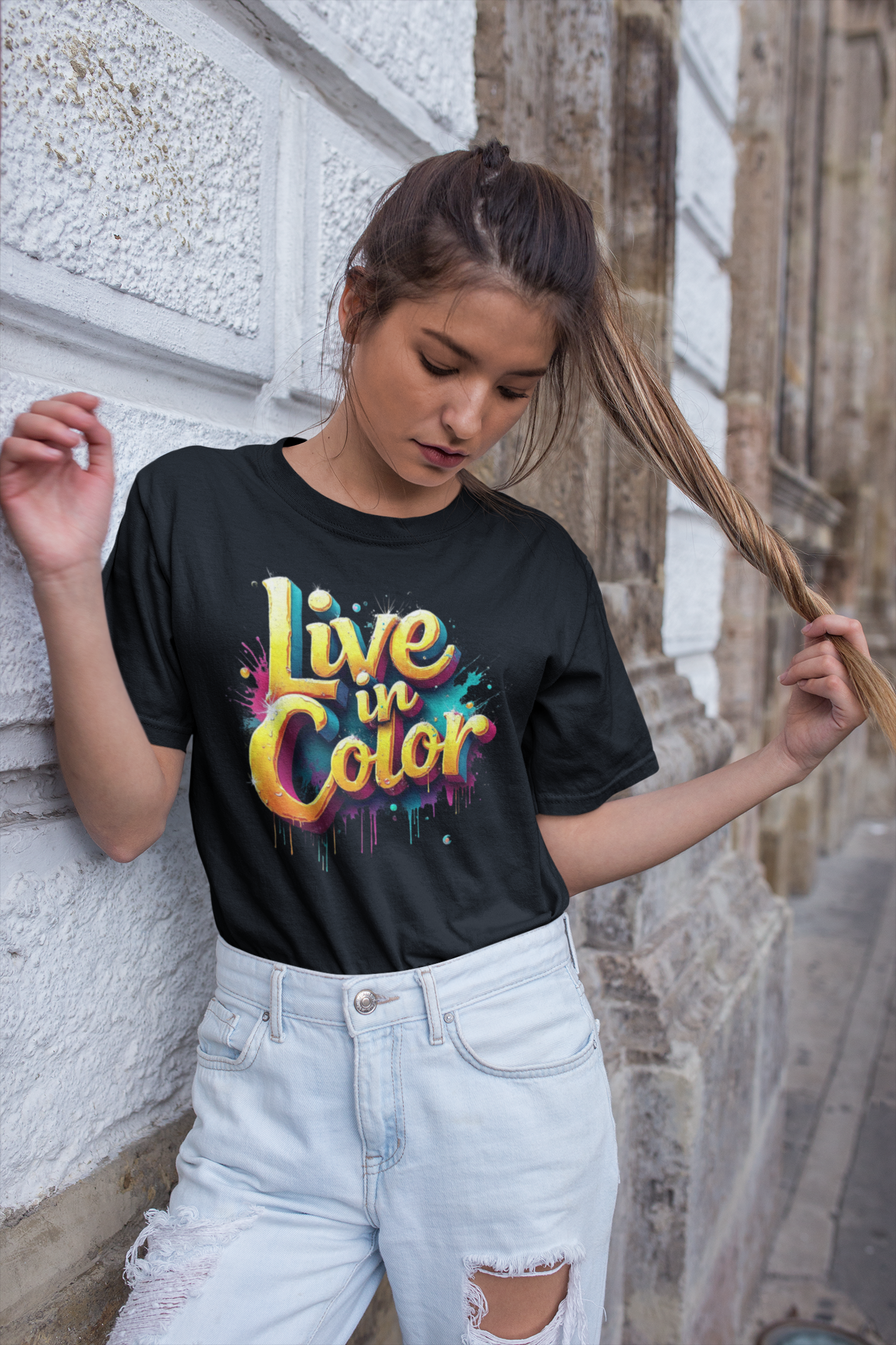 Live in Color Short-Sleeve Unisex T-Shirt