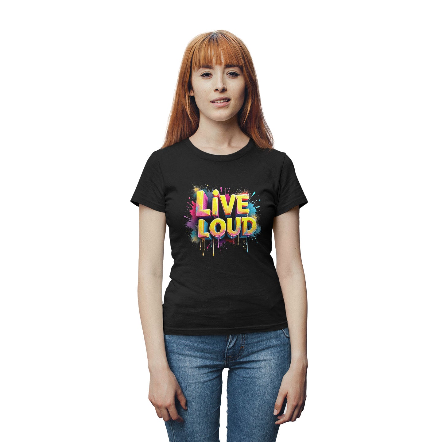 Live Loud Short-Sleeve Unisex T-Shirt