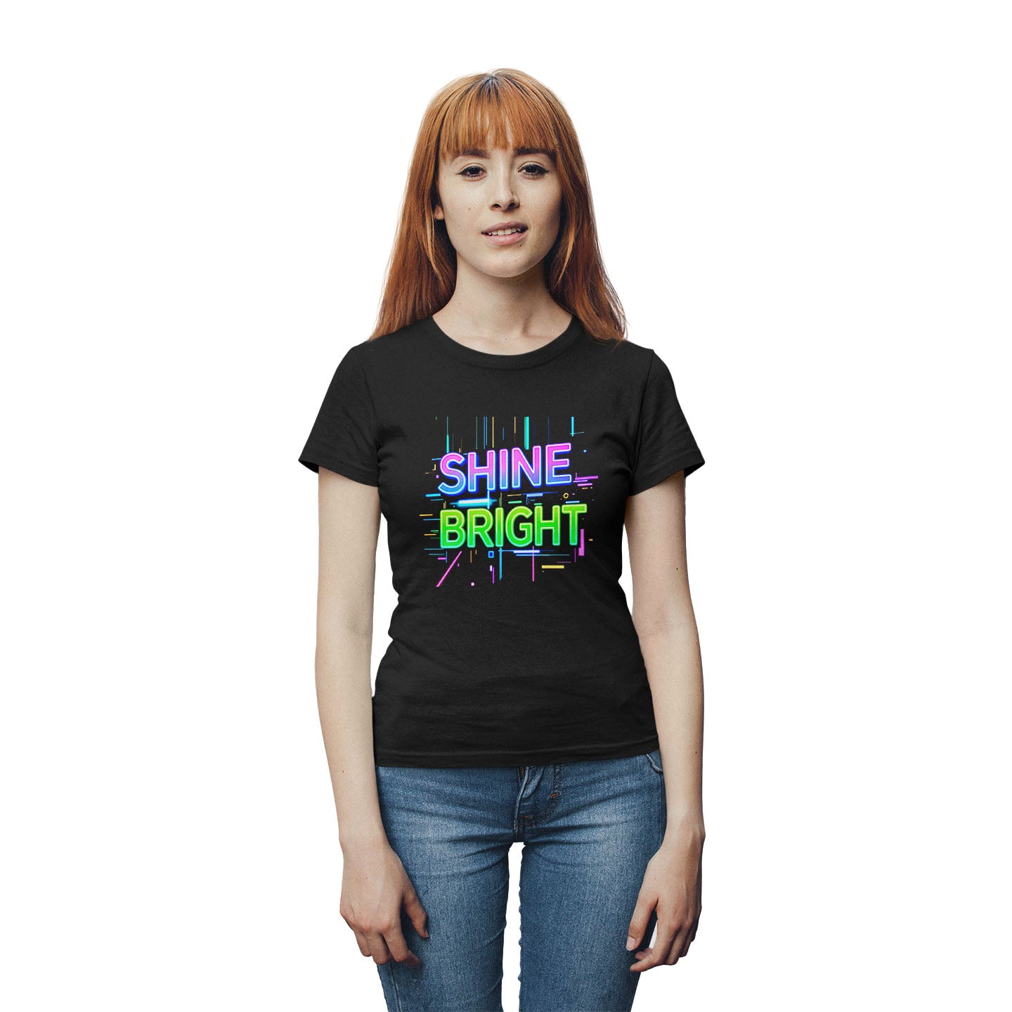 SHINE BRIGHT Short-Sleeve Unisex T-Shirt