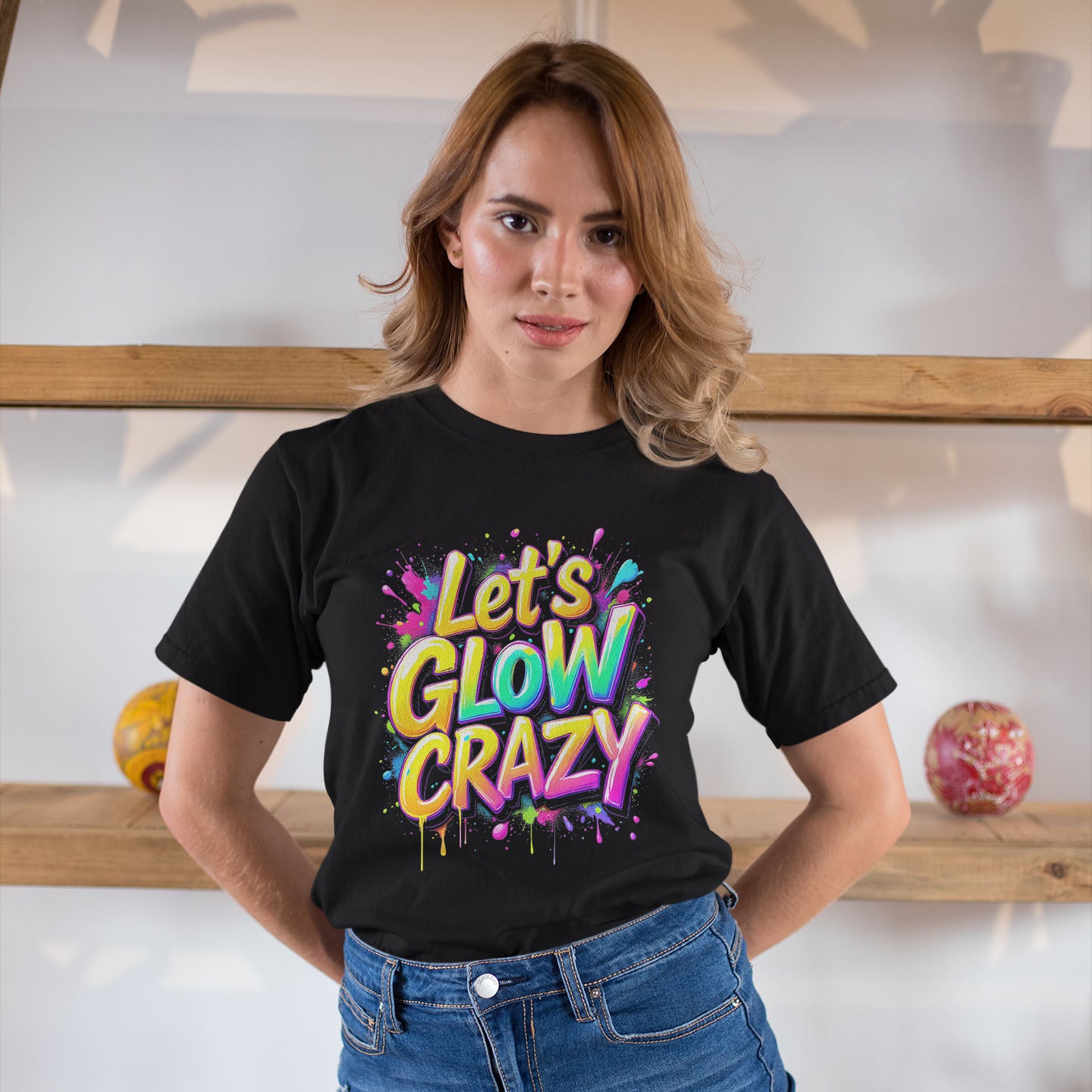 Let's GLOW CRAZY Unisex classic tee