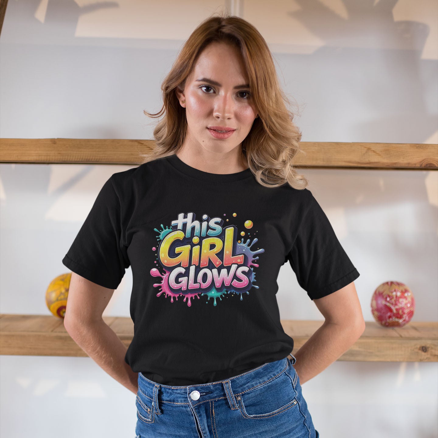 this GIRL GLOWS Short-Sleeve Unisex T-Shirt