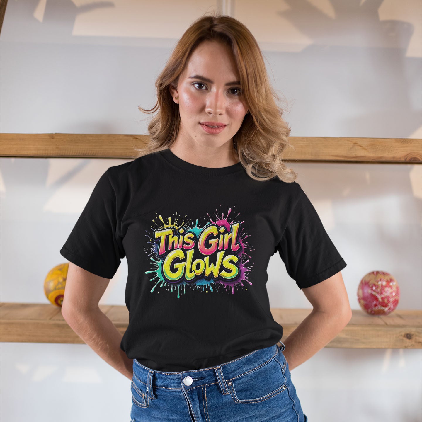 This Girl Glows Short-Sleeve Unisex T-Shirt