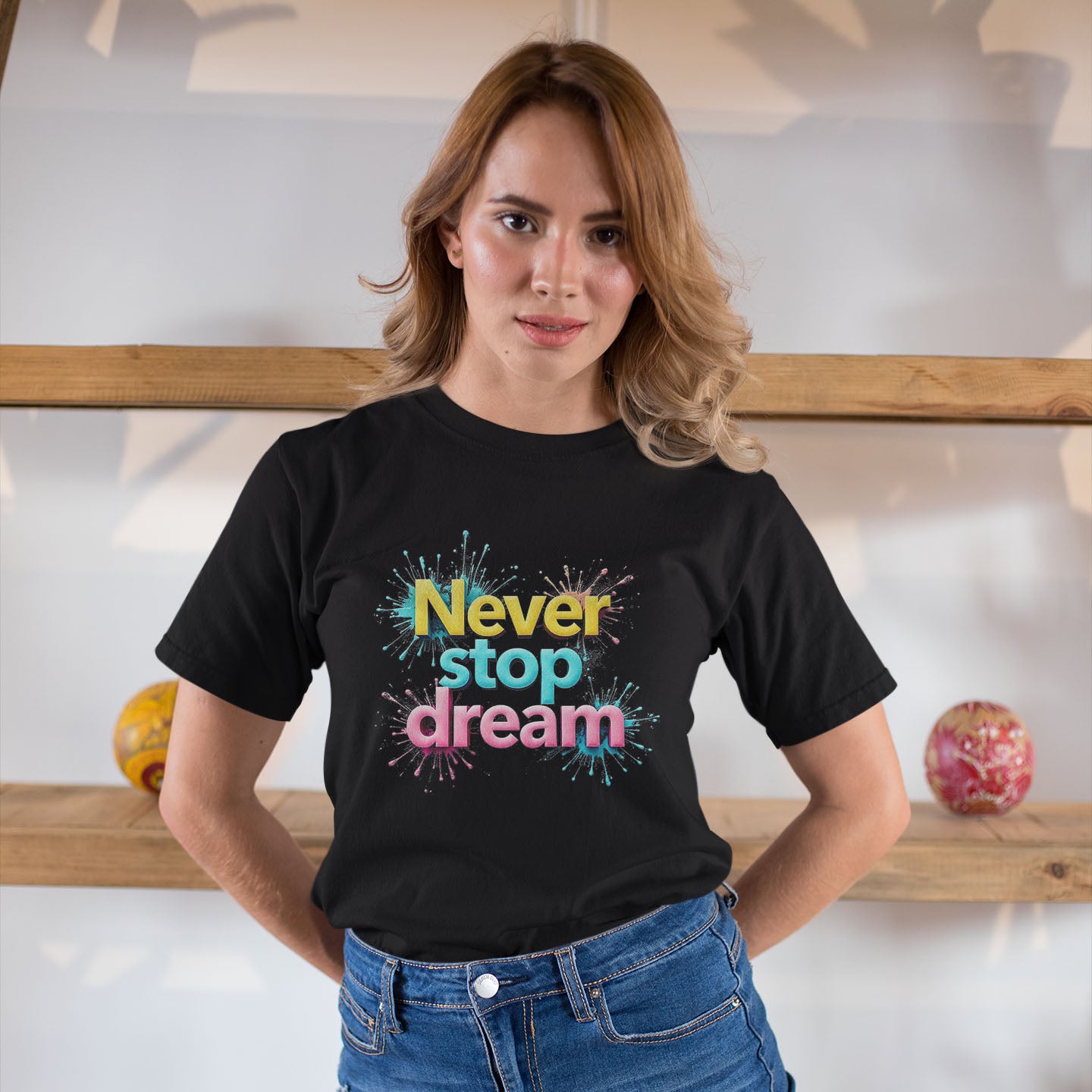 Never stop dream Short-Sleeve Unisex T-Shirt