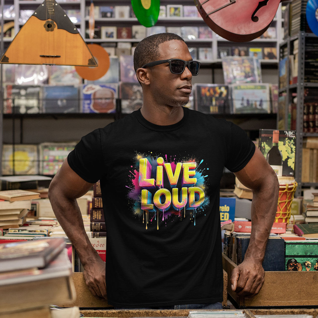 Live Loud Short-Sleeve Unisex T-Shirt