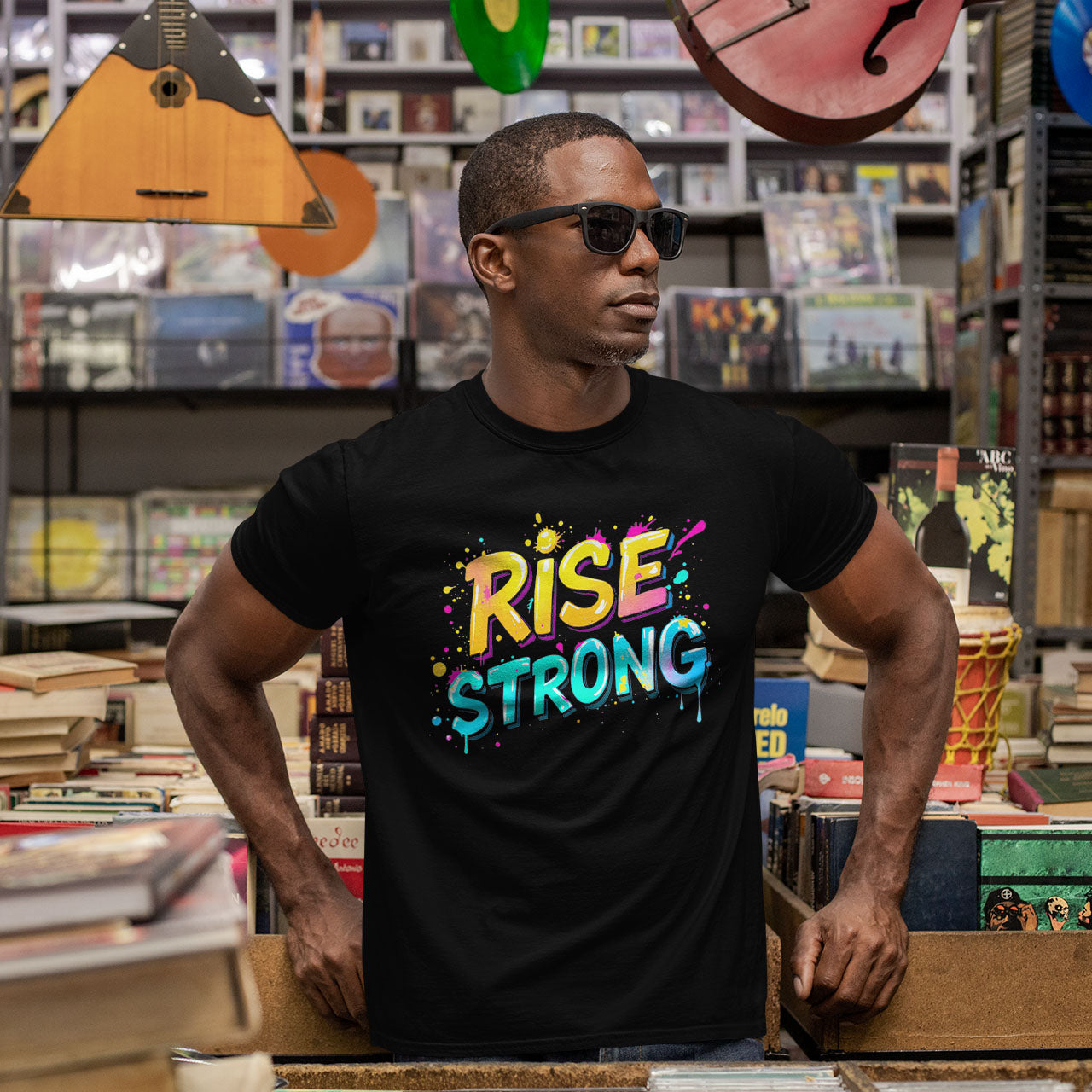 RISE STRONG Short-Sleeve Unisex T-Shirt