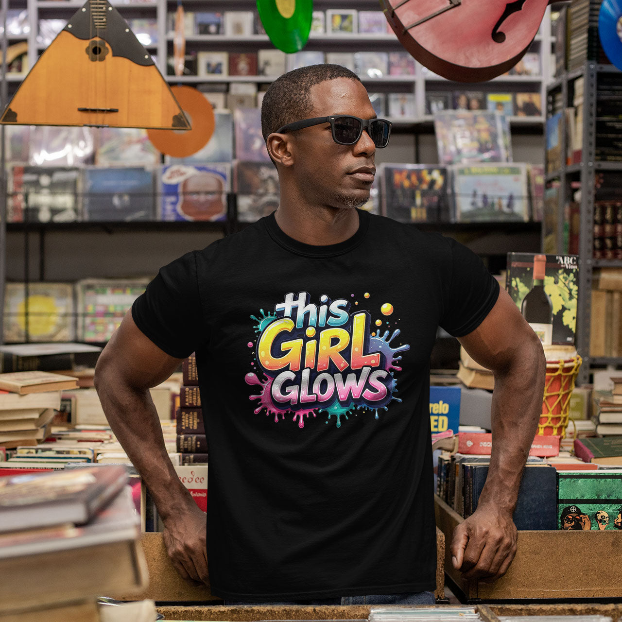 this GIRL GLOWS Short-Sleeve Unisex T-Shirt