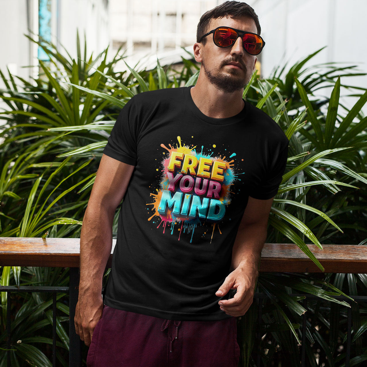 FREE YOUR MIND Short-Sleeve Unisex T-Shirt