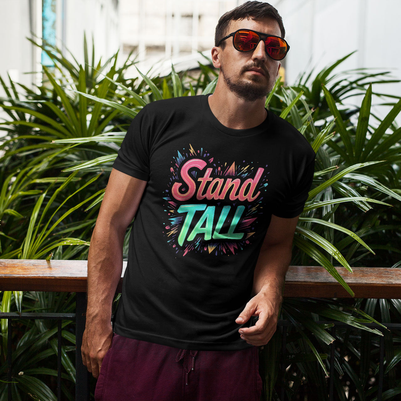 Stand Tall Short-Sleeve Unisex T-Shirt