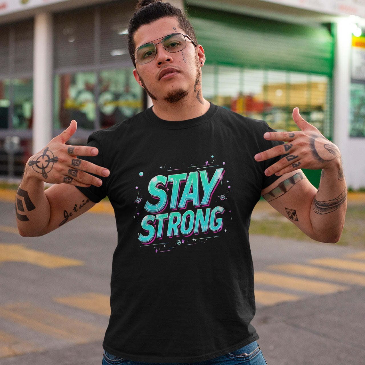 STAY STRONG Short-Sleeve Unisex T-Shirt