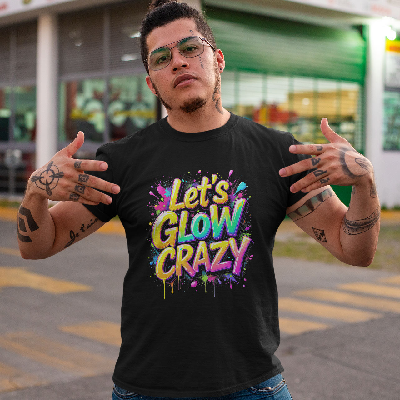 Let's GLOW CRAZY Unisex classic tee