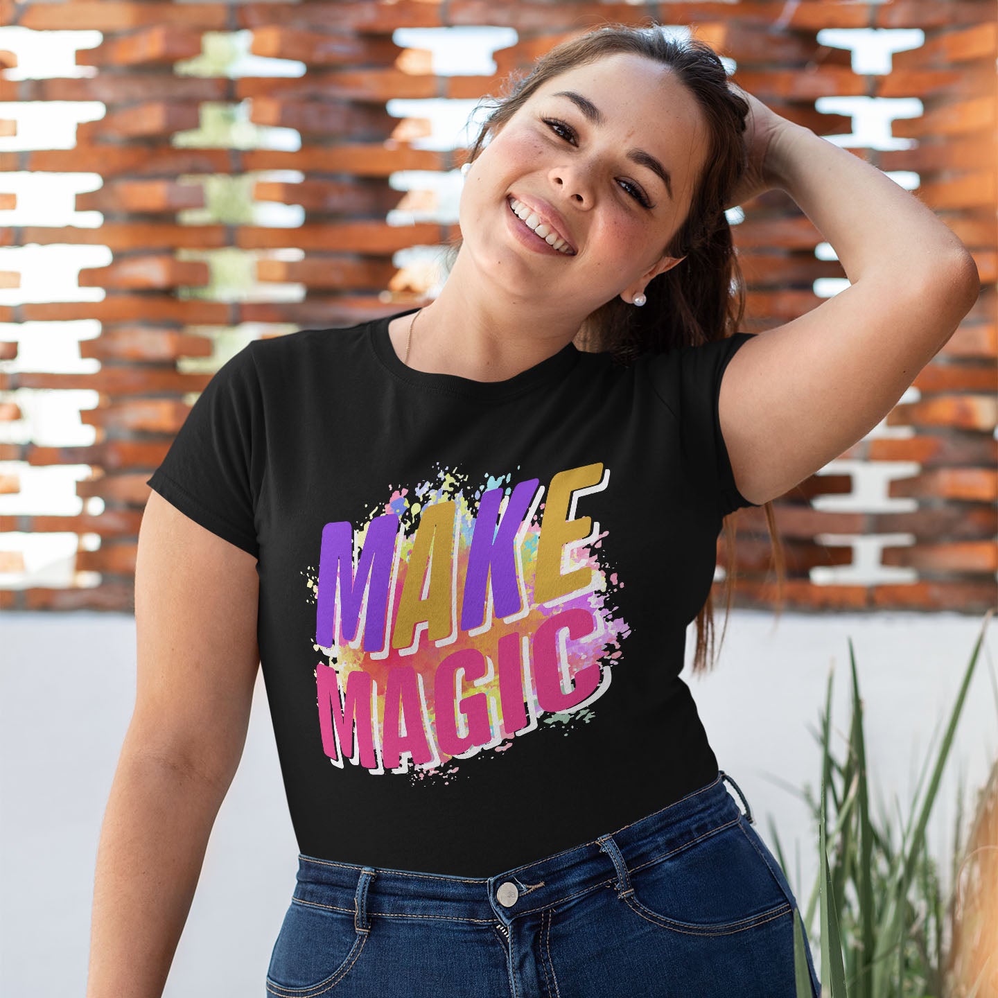 MAKE MAGIC Short-Sleeve Unisex T-Shirt