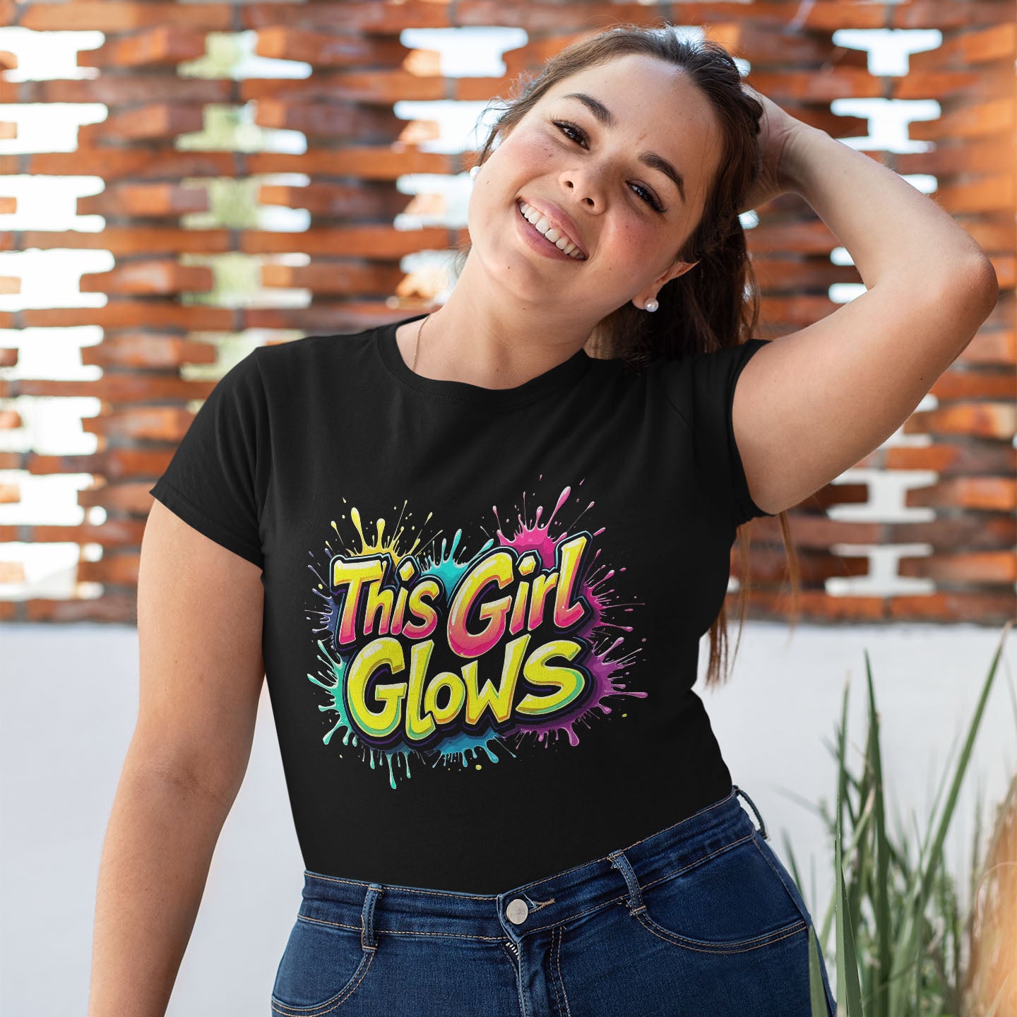 This Girl Glows Short-Sleeve Unisex T-Shirt