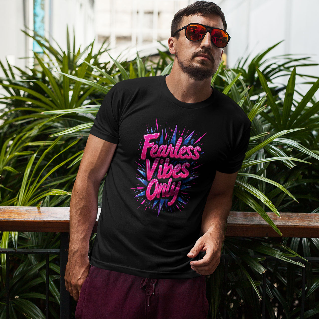 Fearless Vibes Only Short-Sleeve Unisex T-Shirt