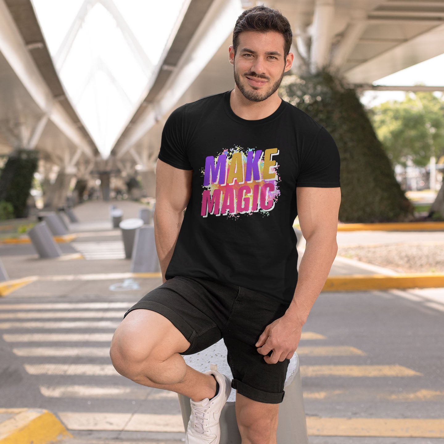 MAKE MAGIC Short-Sleeve Unisex T-Shirt