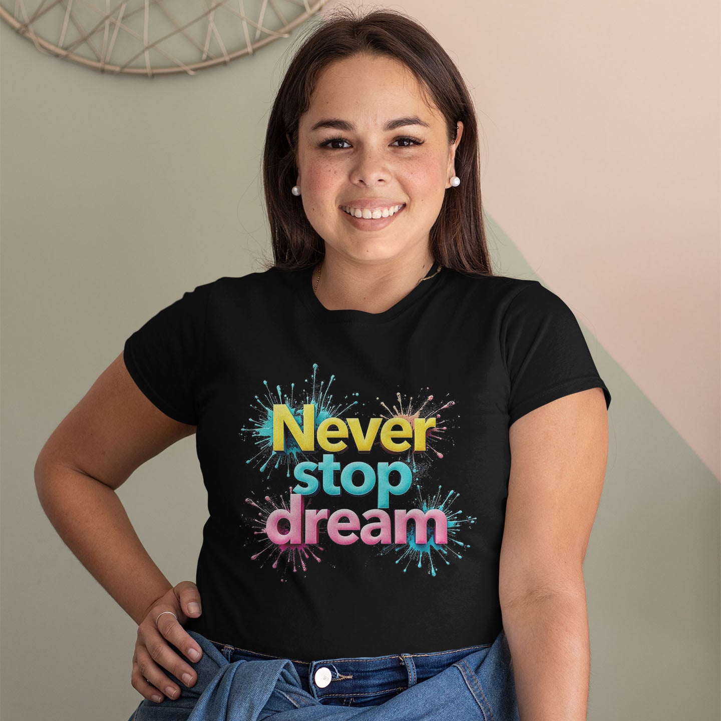 Never stop dream Short-Sleeve Unisex T-Shirt