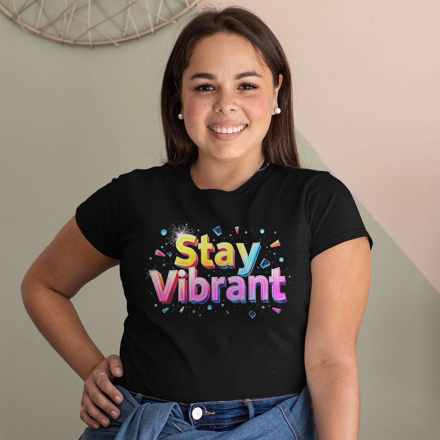 Stay Vibrant Short-Sleeve Unisex T-Shirt