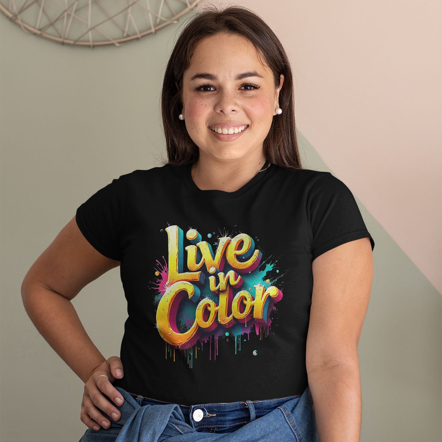 Live in Color Short-Sleeve Unisex T-Shirt