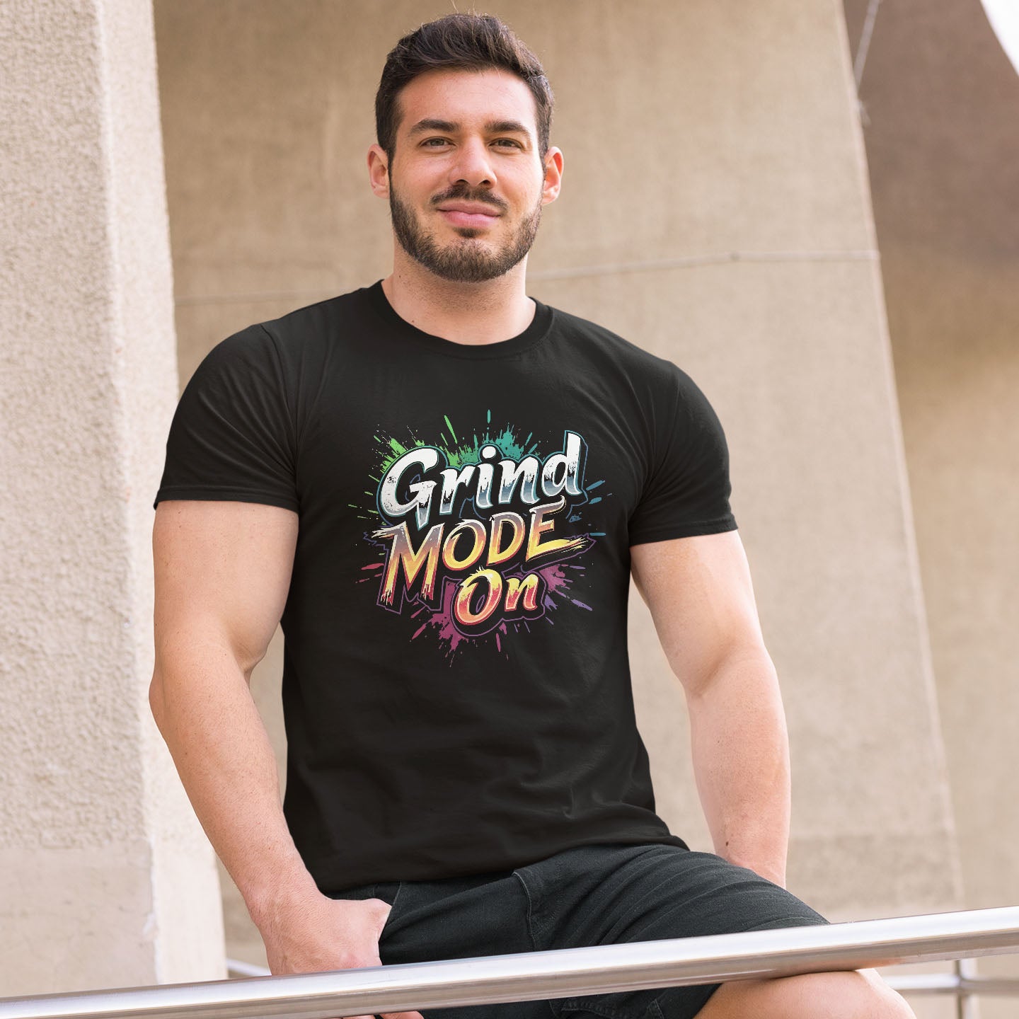 Grind MODE ON Unisex classic tee