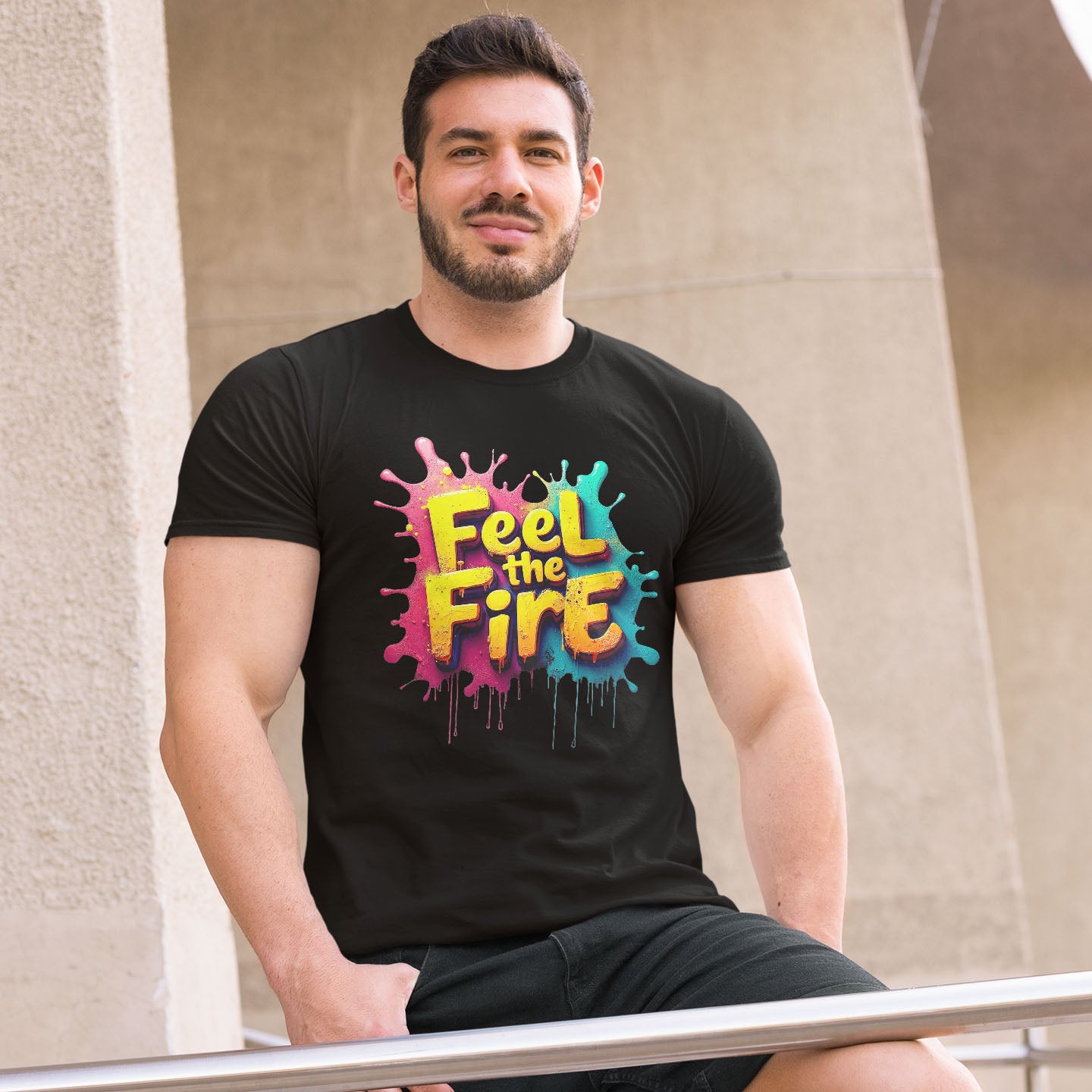 Feel the Fire Unisex classic tee