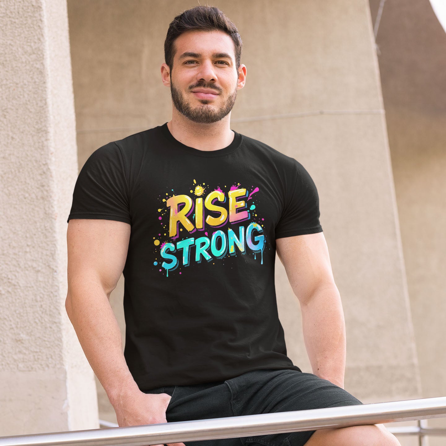 RISE STRONG Short-Sleeve Unisex T-Shirt