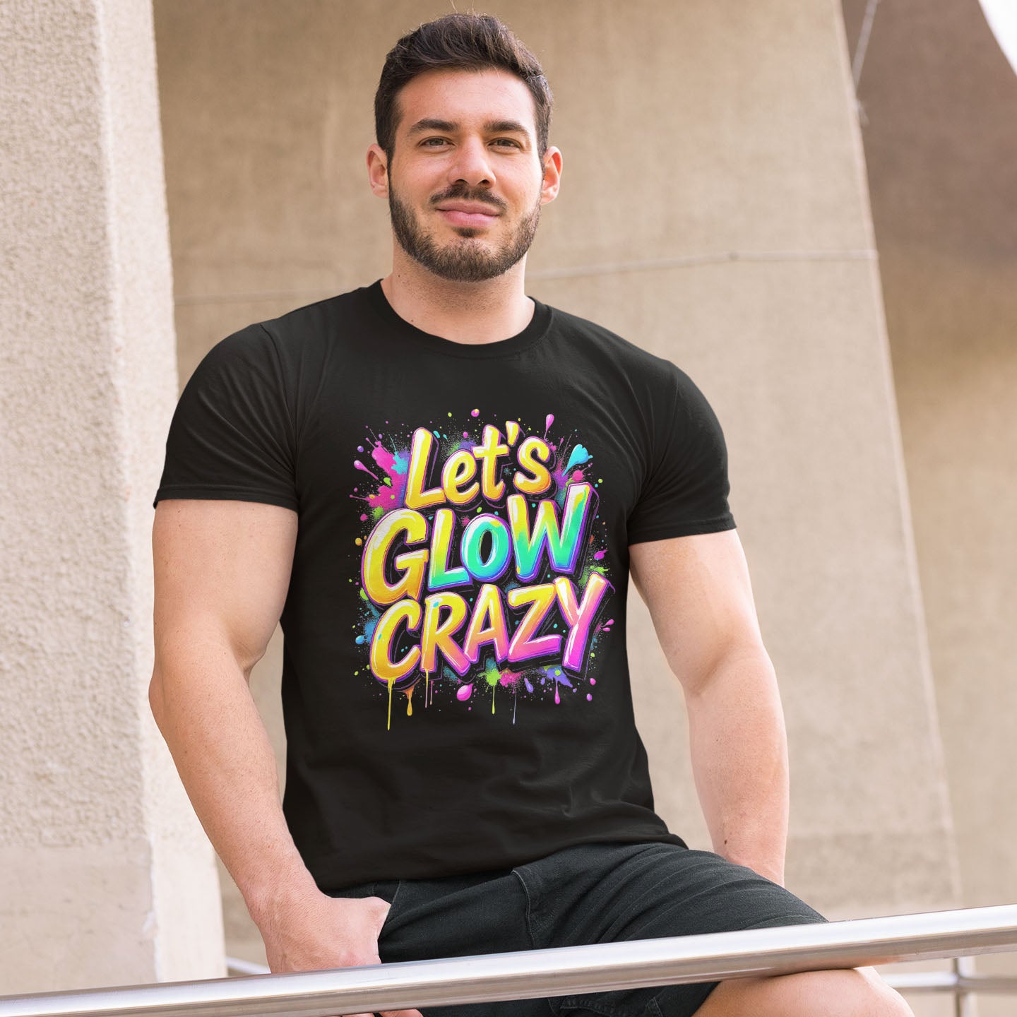 Let's GLOW CRAZY Unisex classic tee