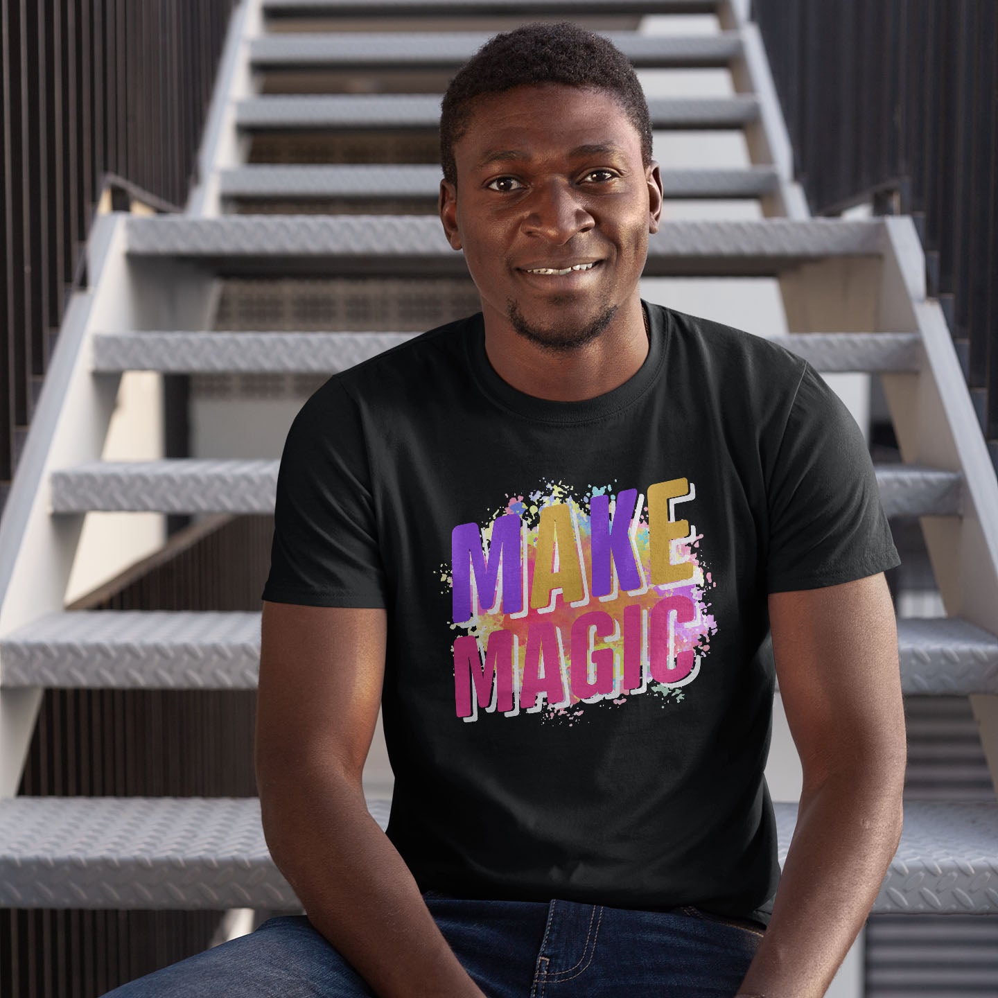 MAKE MAGIC Short-Sleeve Unisex T-Shirt