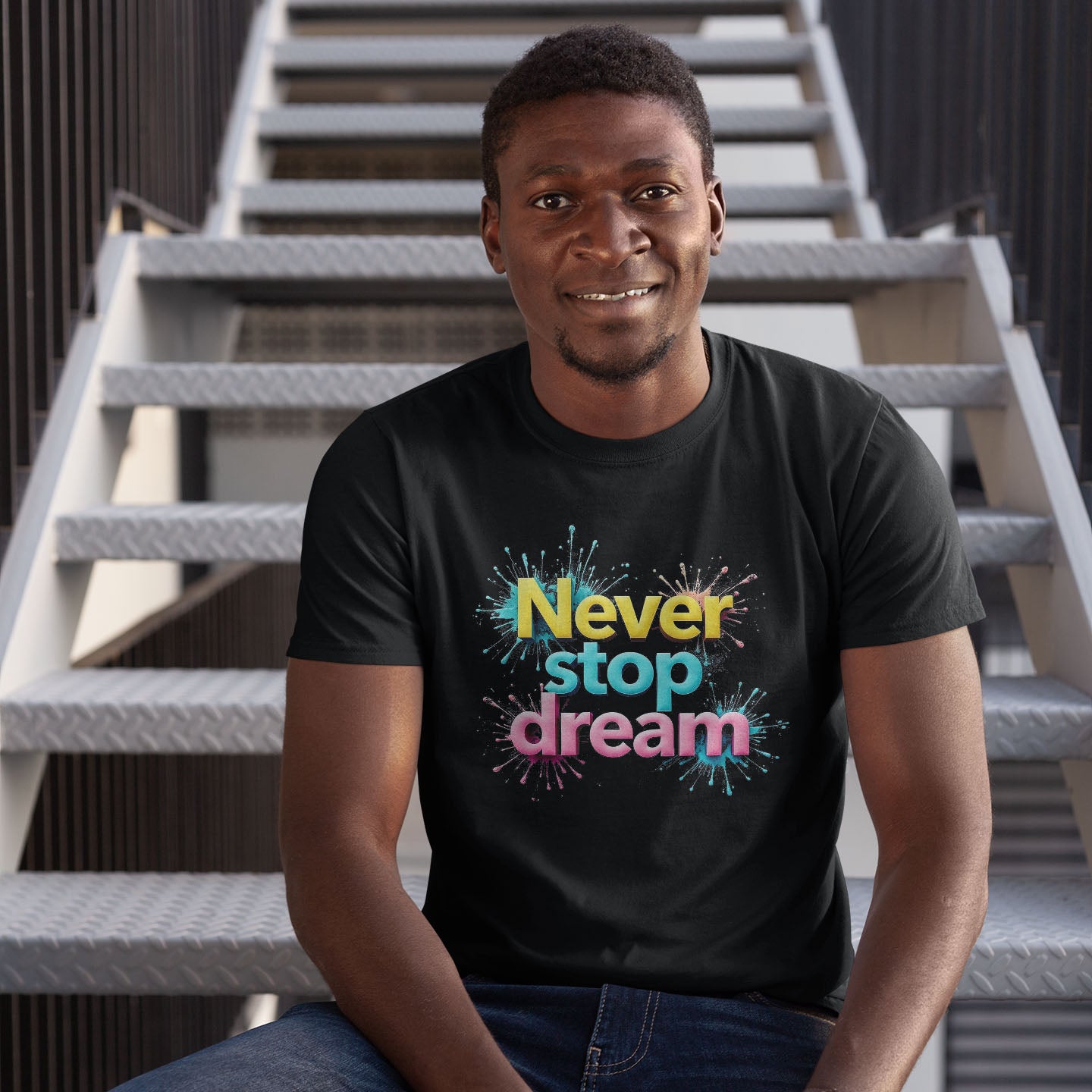 Never stop dream Short-Sleeve Unisex T-Shirt