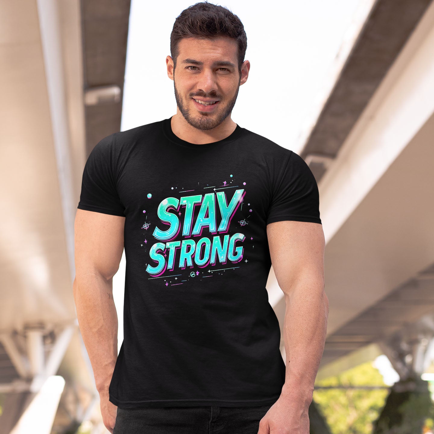 STAY STRONG Short-Sleeve Unisex T-Shirt