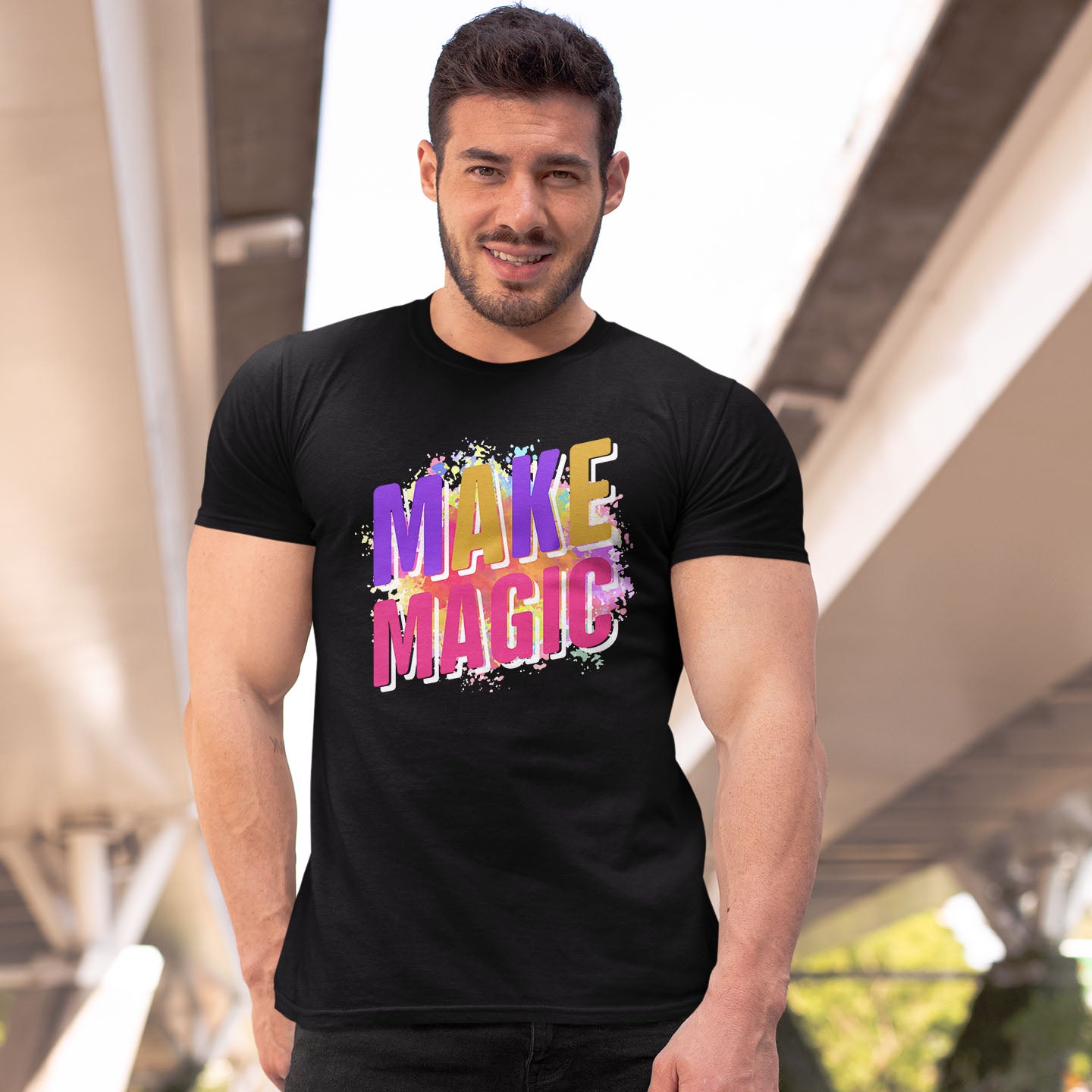 MAKE MAGIC Short-Sleeve Unisex T-Shirt