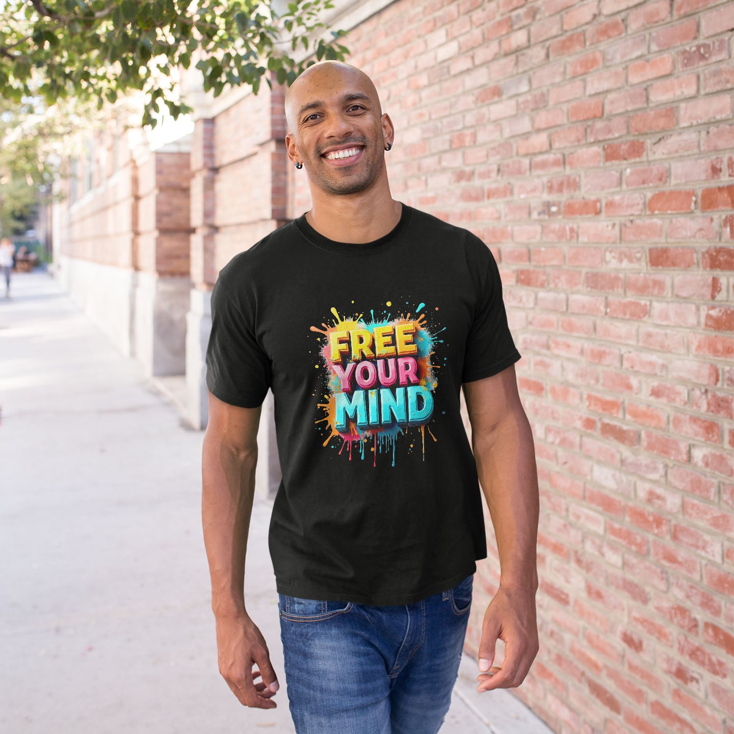 FREE YOUR MIND Short-Sleeve Unisex T-Shirt