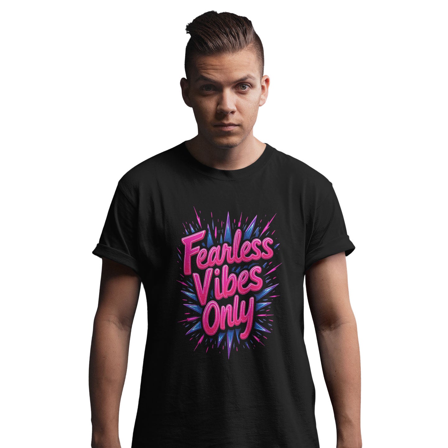 Fearless Vibes Only Short-Sleeve Unisex T-Shirt