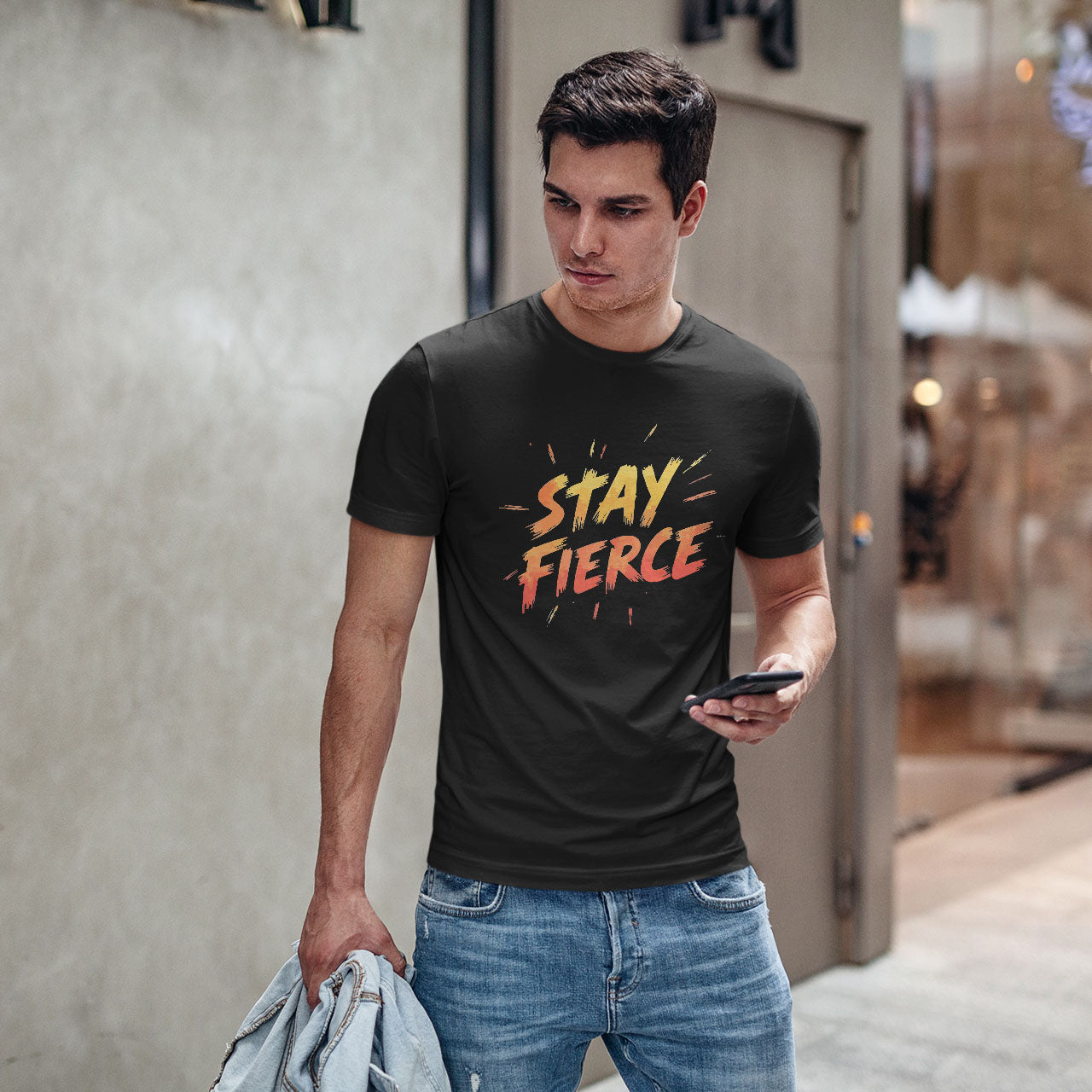 STAY FIERCE Unisex classic tee