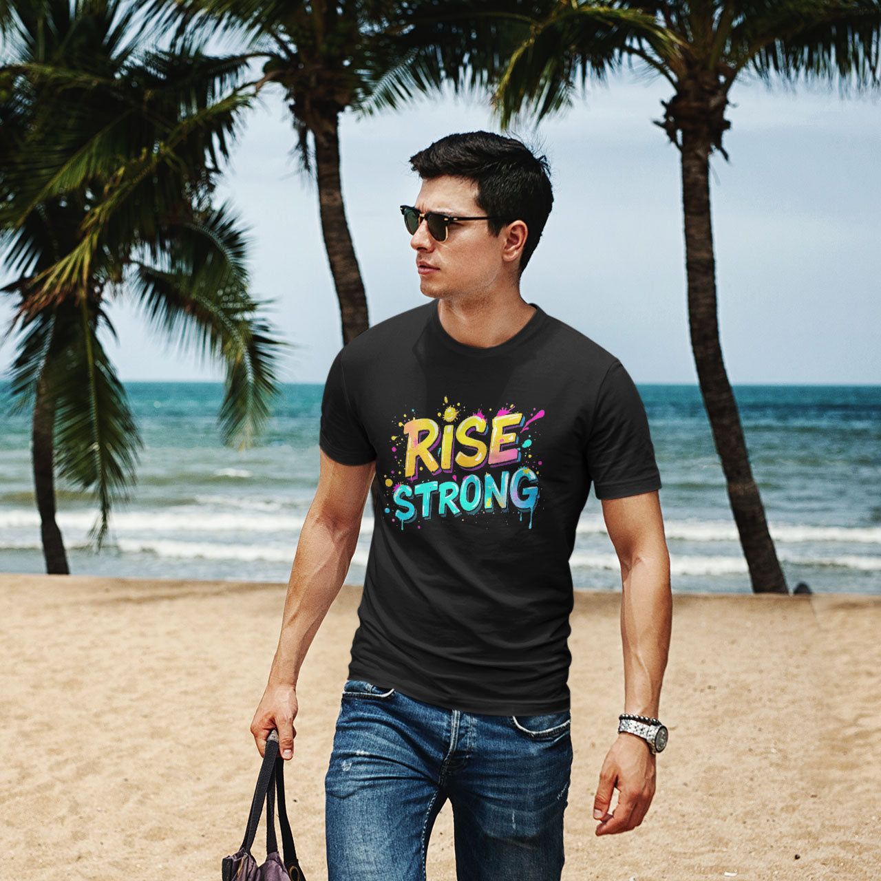 RISE STRONG Short-Sleeve Unisex T-Shirt