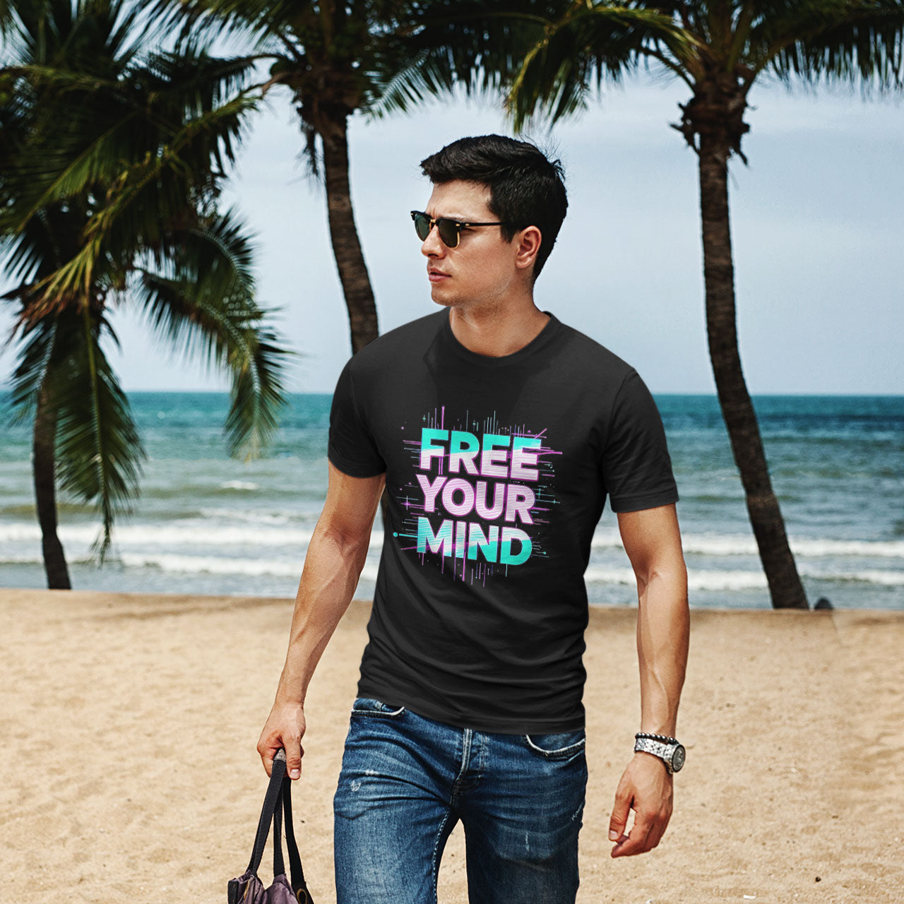 FREE YOUR MIND Short-Sleeve Unisex T-Shirt