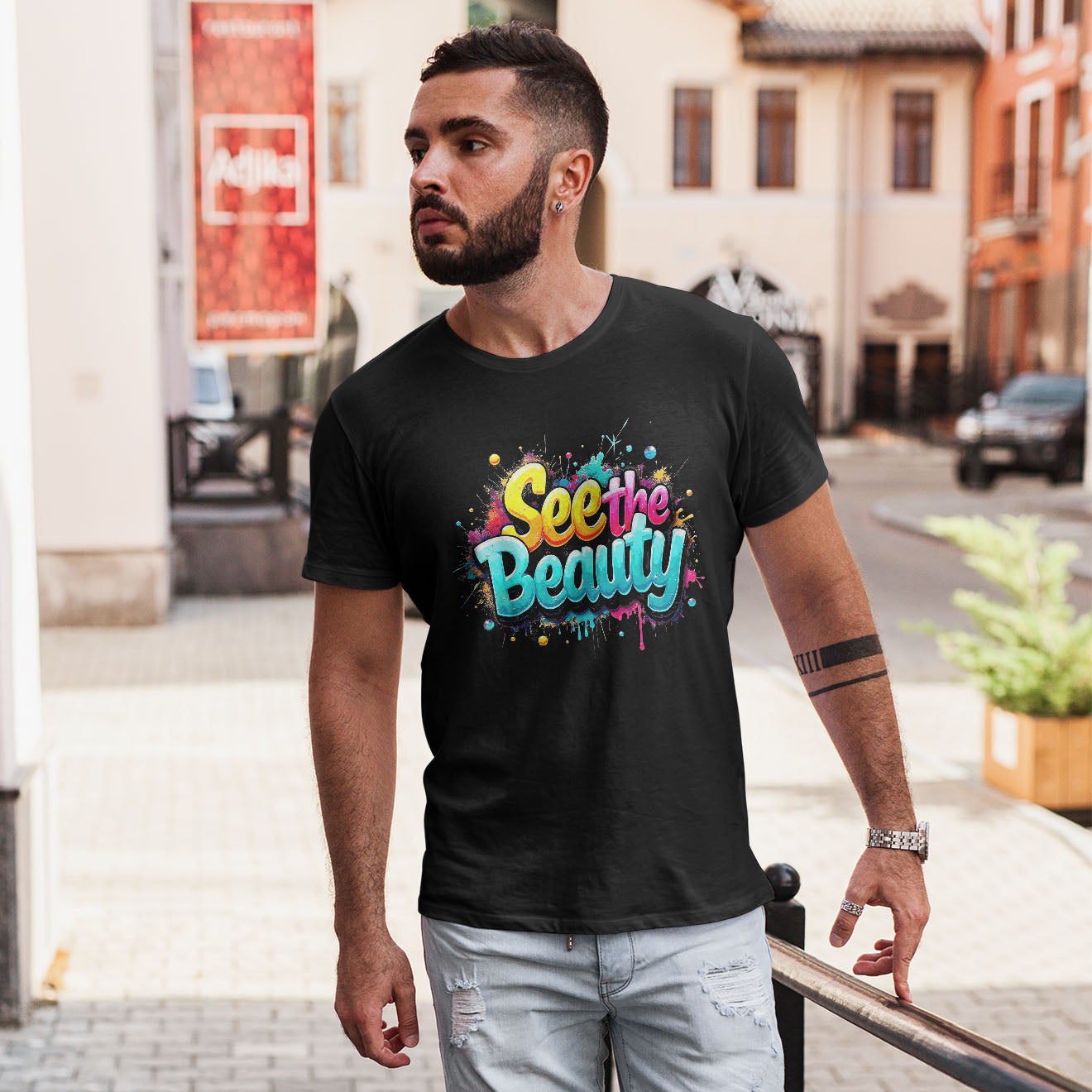 See the Beauty Short-Sleeve Unisex T-Shirt