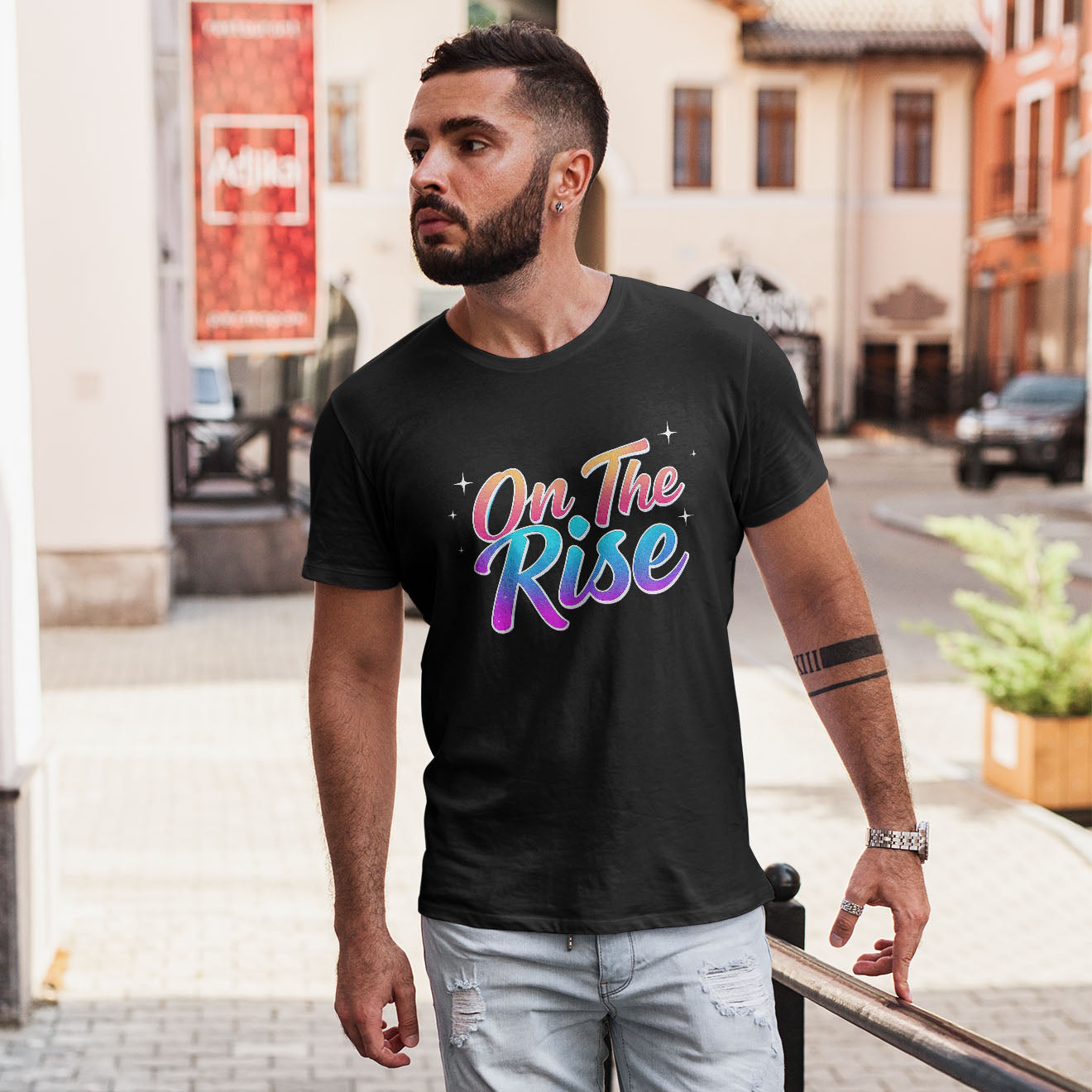 One The Rise Short-Sleeve Unisex T-Shirt