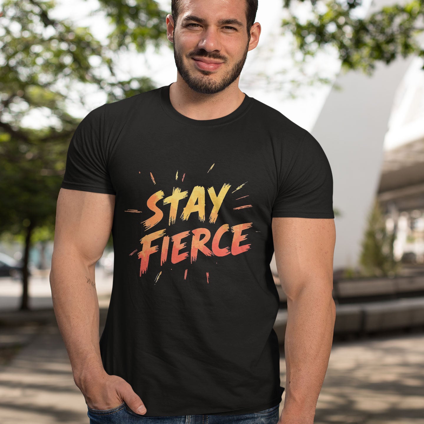 STAY FIERCE Unisex classic tee