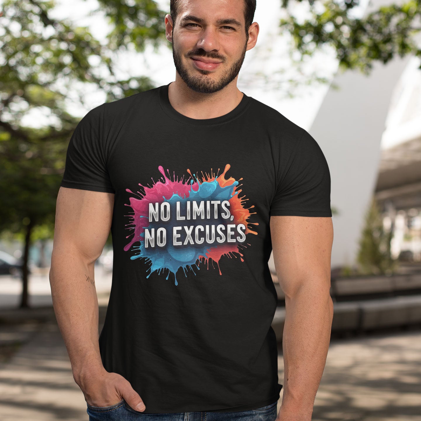 No Limits No Excuses Unisex Classic Tee