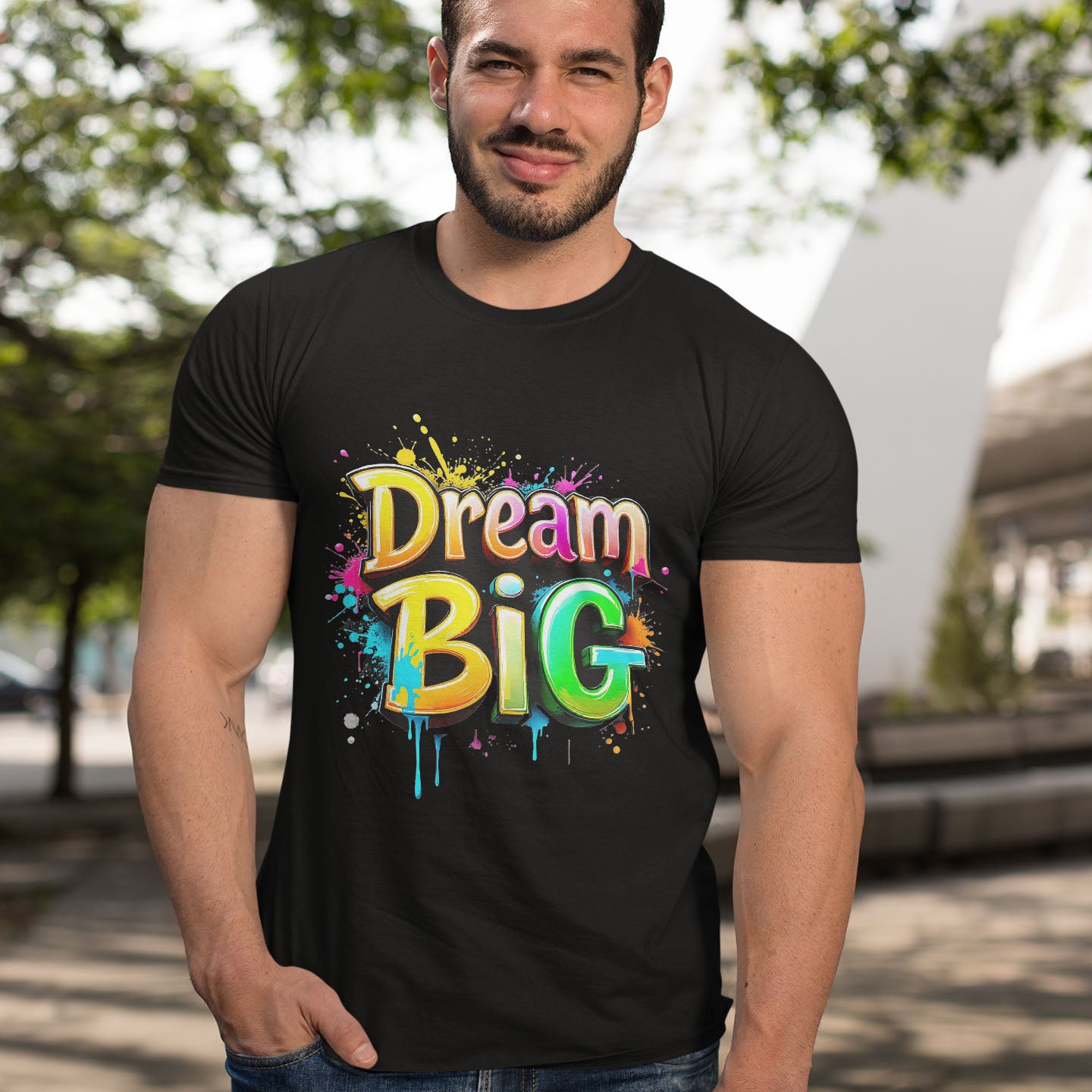 DREAM BIG unisex classic tee