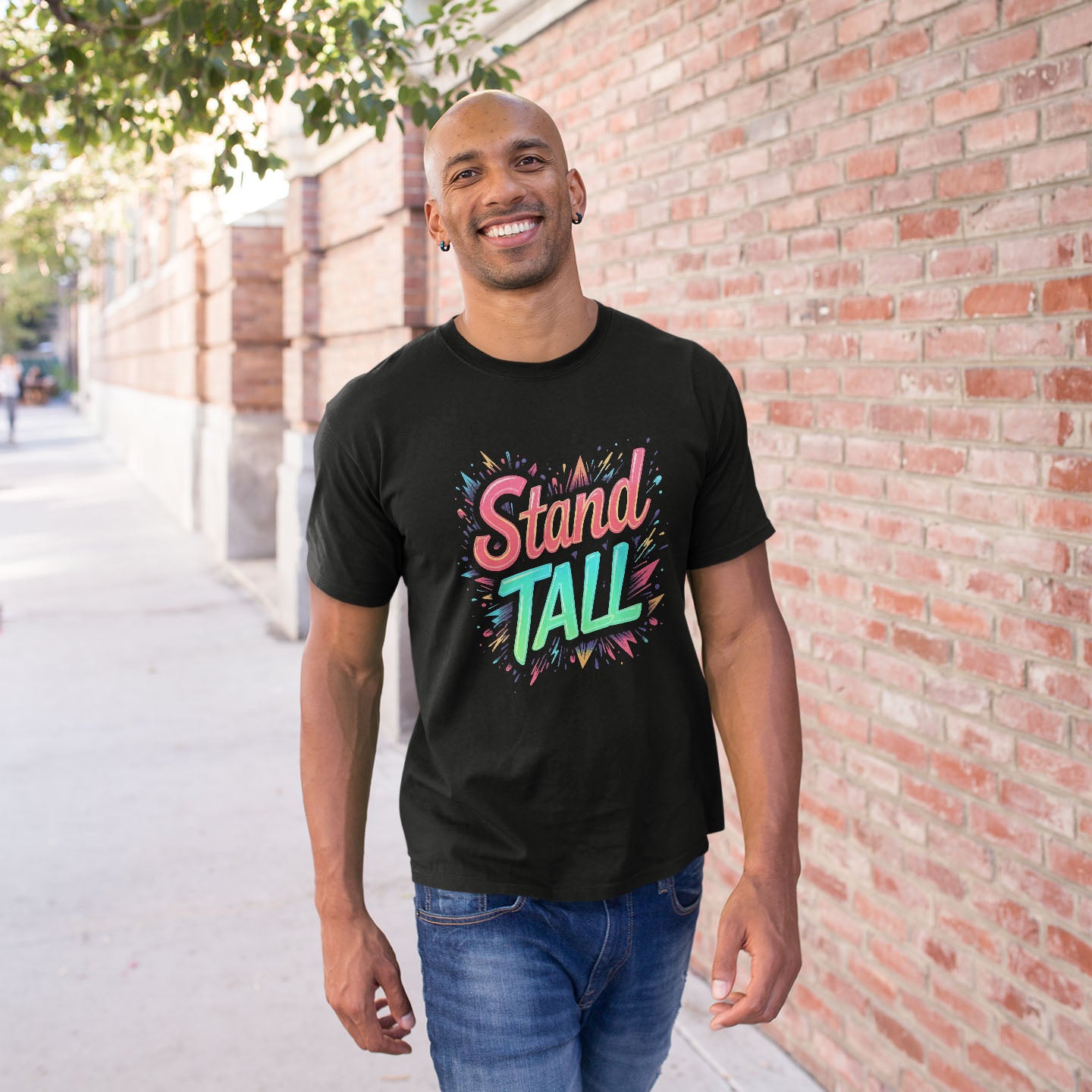 Stand Tall Short-Sleeve Unisex T-Shirt