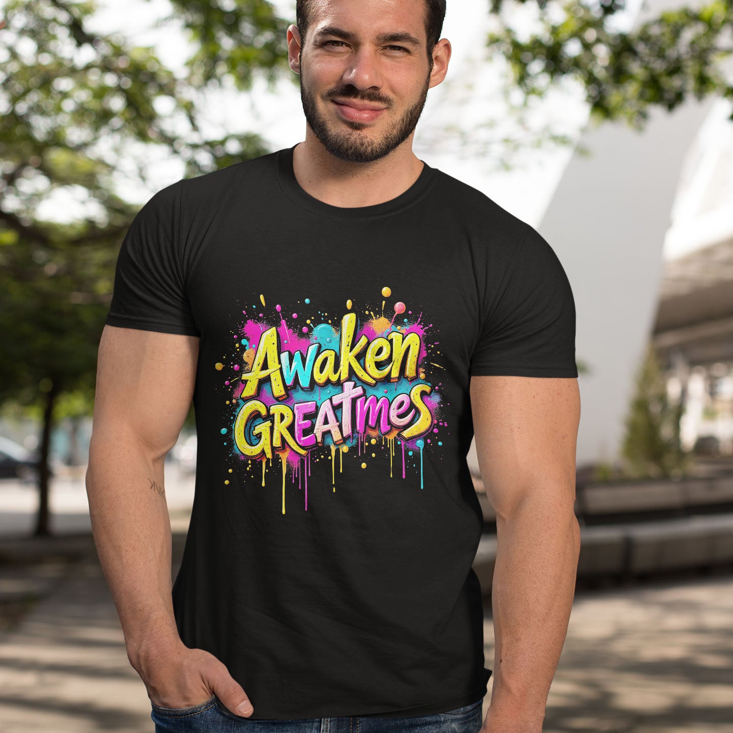 Awaken GREATMES Unisex classic tee