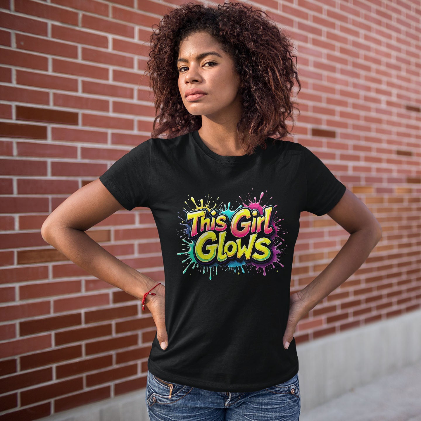 This Girl Glows Short-Sleeve Unisex T-Shirt