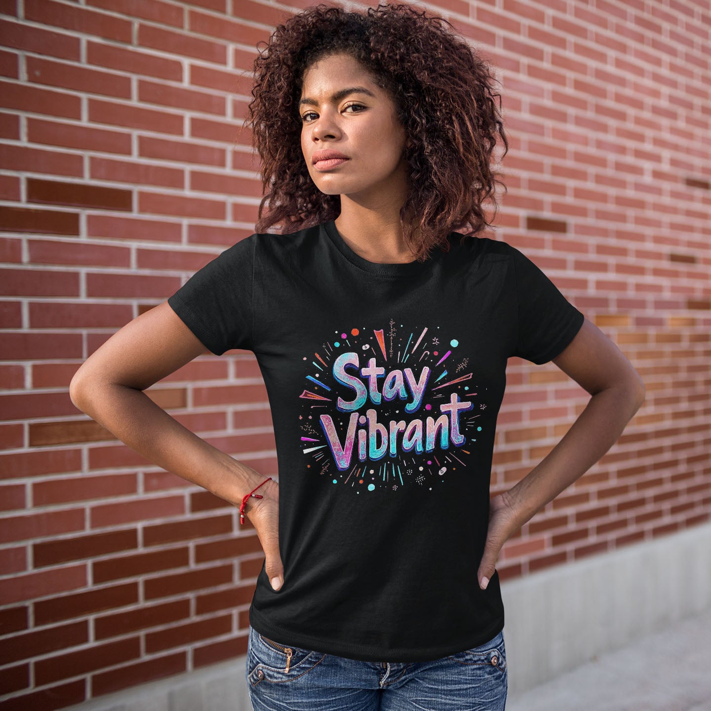 Stay Vibrant Short-Sleeve Unisex T-Shirt