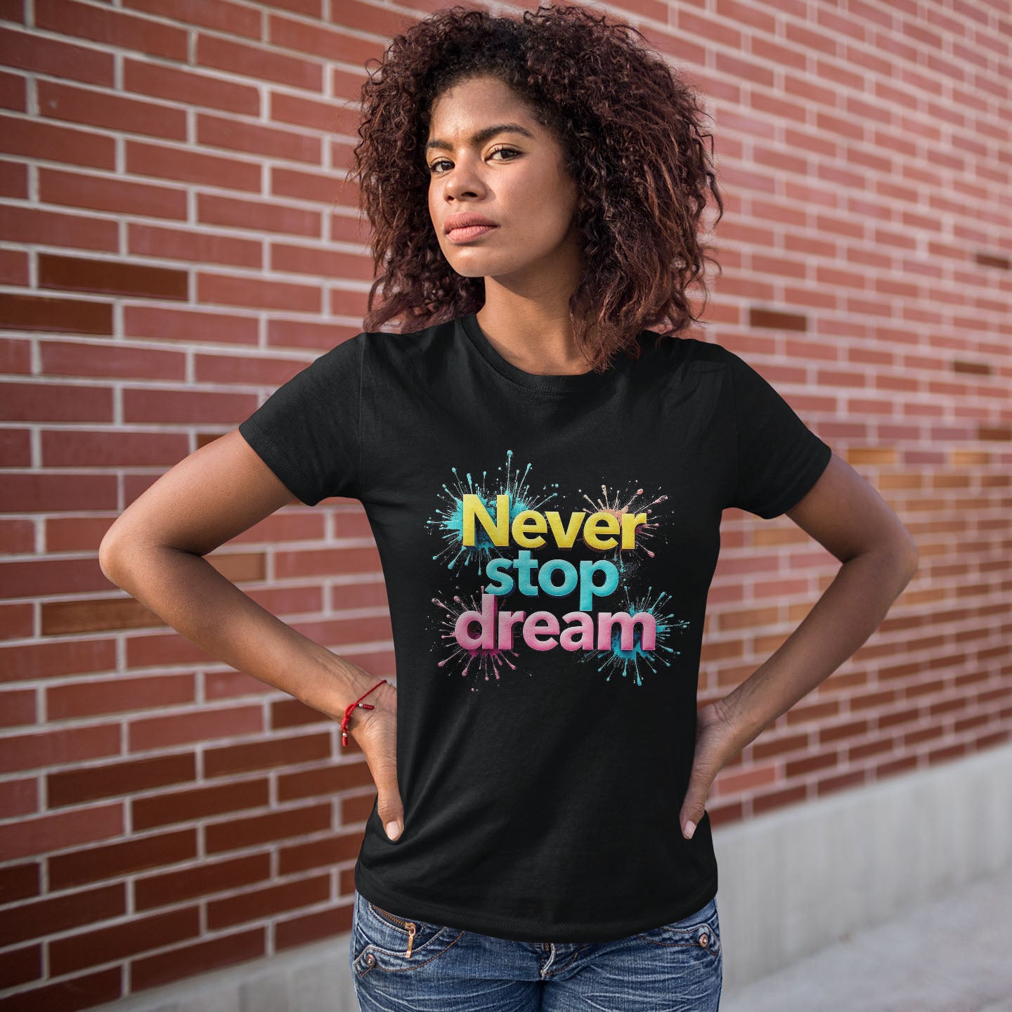 Never stop dream Short-Sleeve Unisex T-Shirt