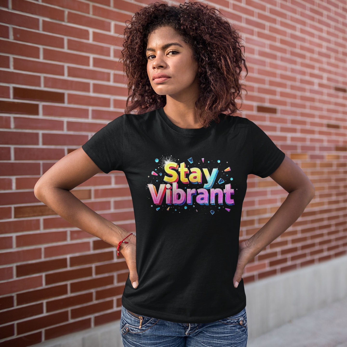 Stay Vibrant Short-Sleeve Unisex T-Shirt