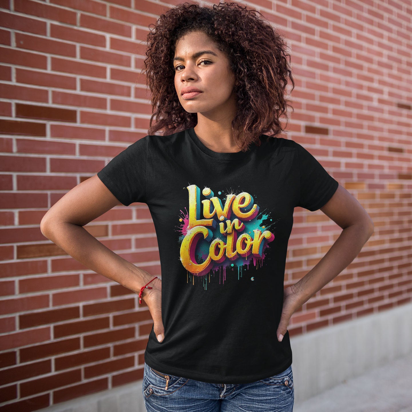 Live in Color Short-Sleeve Unisex T-Shirt